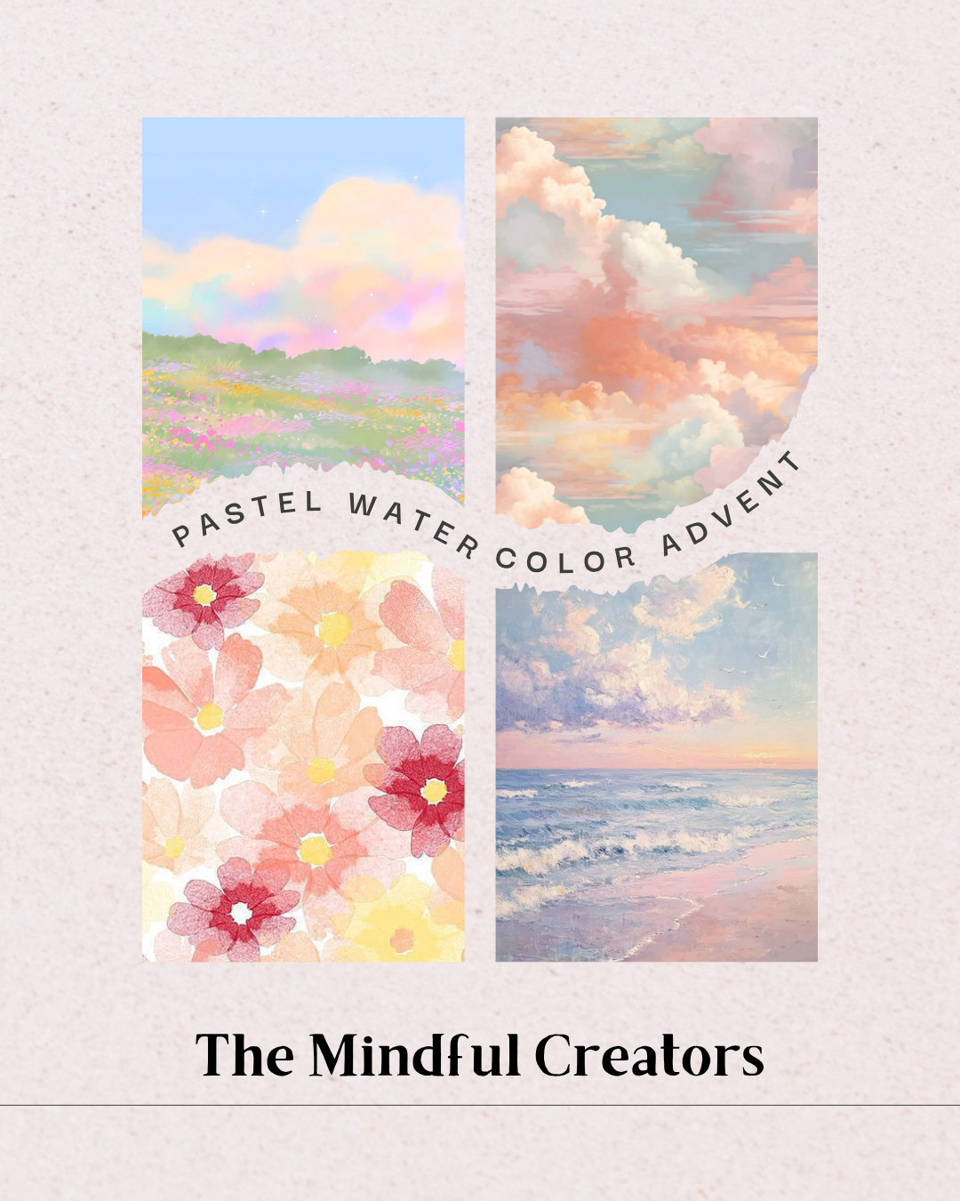 Pastel watercolor 2025 advent - Pre order