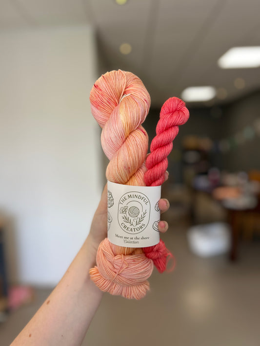 Island blush sock set