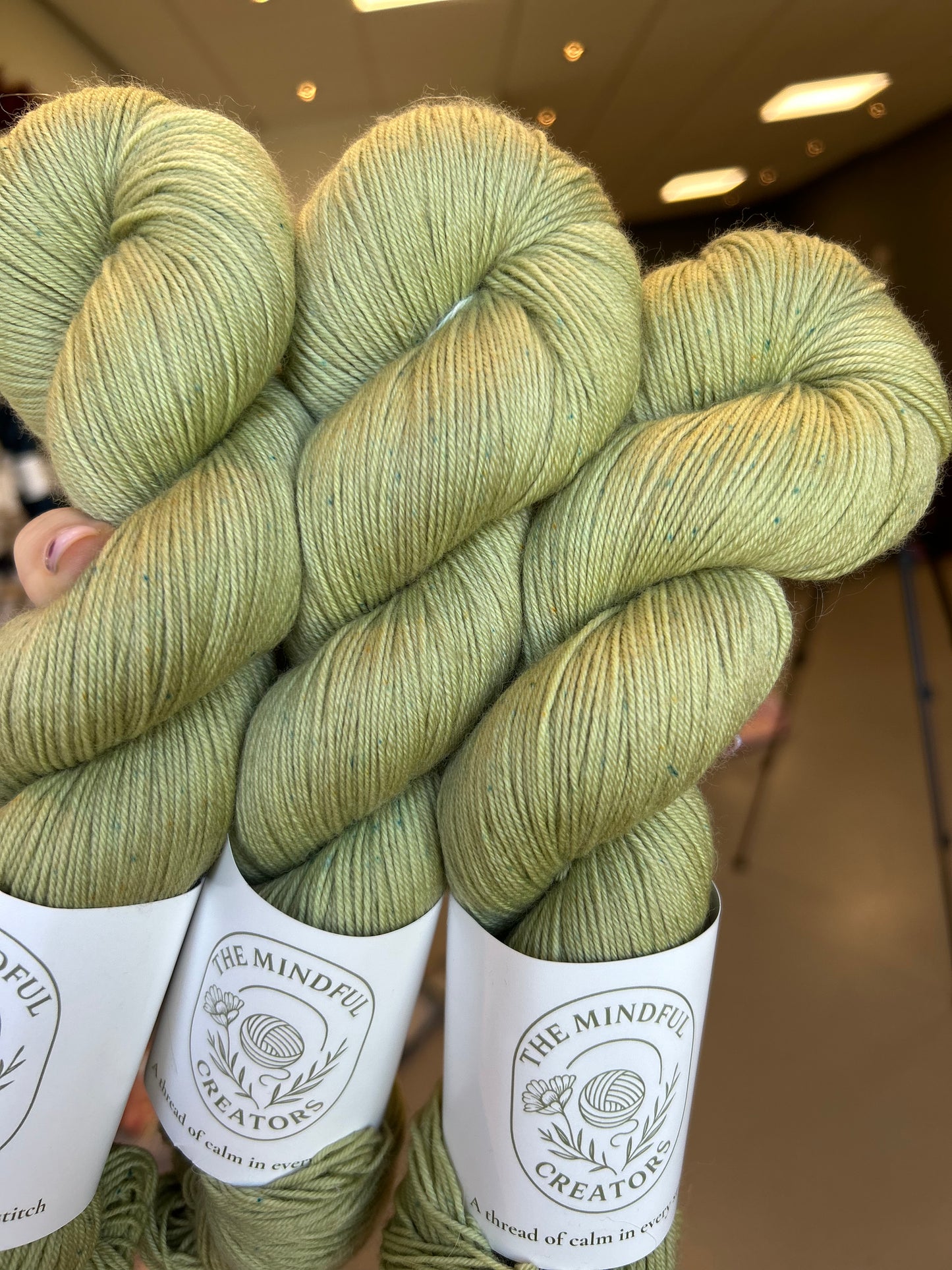 OOAK - soft lime green