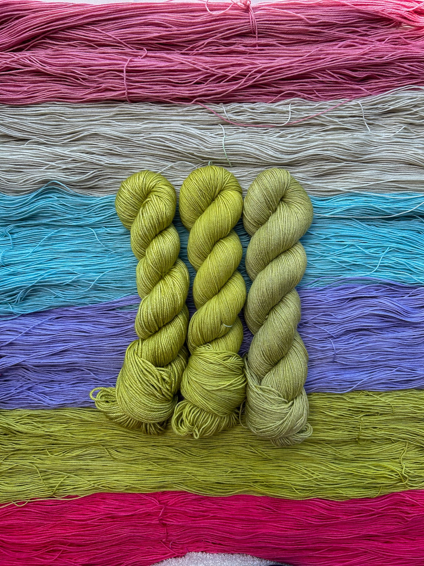 🍵 Matcha — Dyed to Order 2 skein minimum