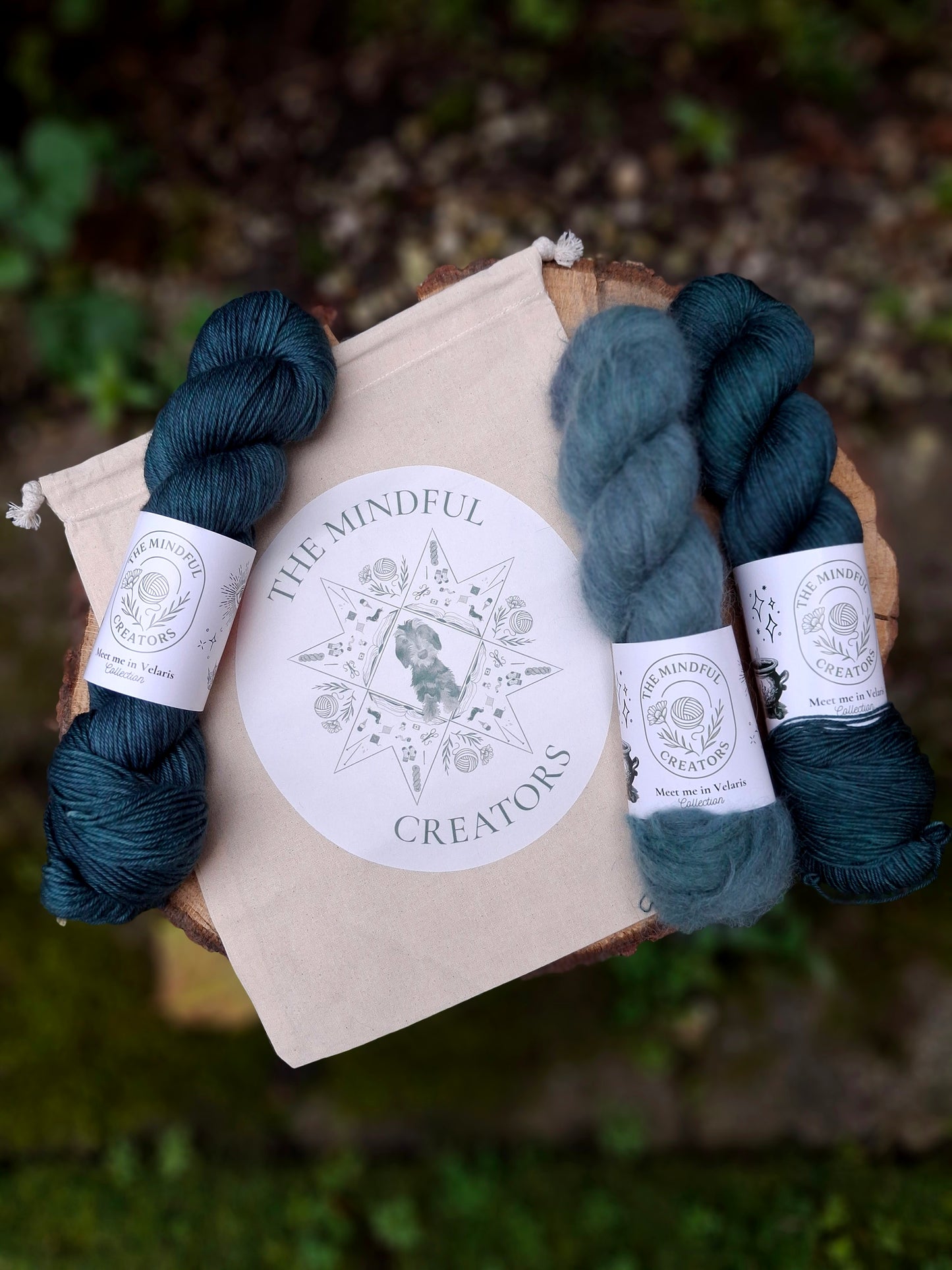 TMC drawstring project bag