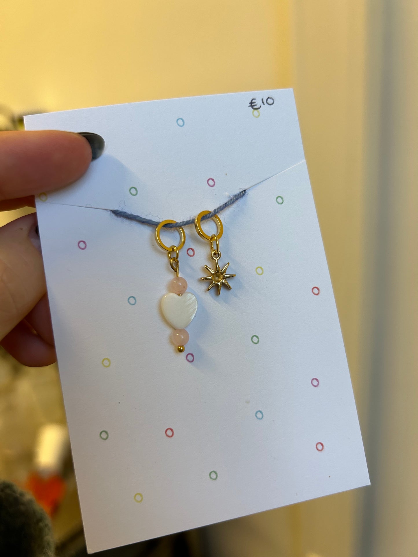 To the stars stitch marker set