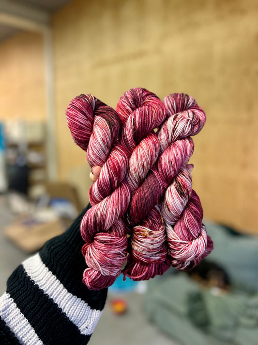 Candy cane ooak - Sock DK