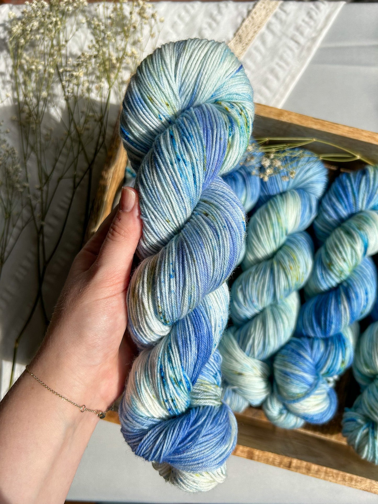 Blue Hydrangea - Dyed to Order