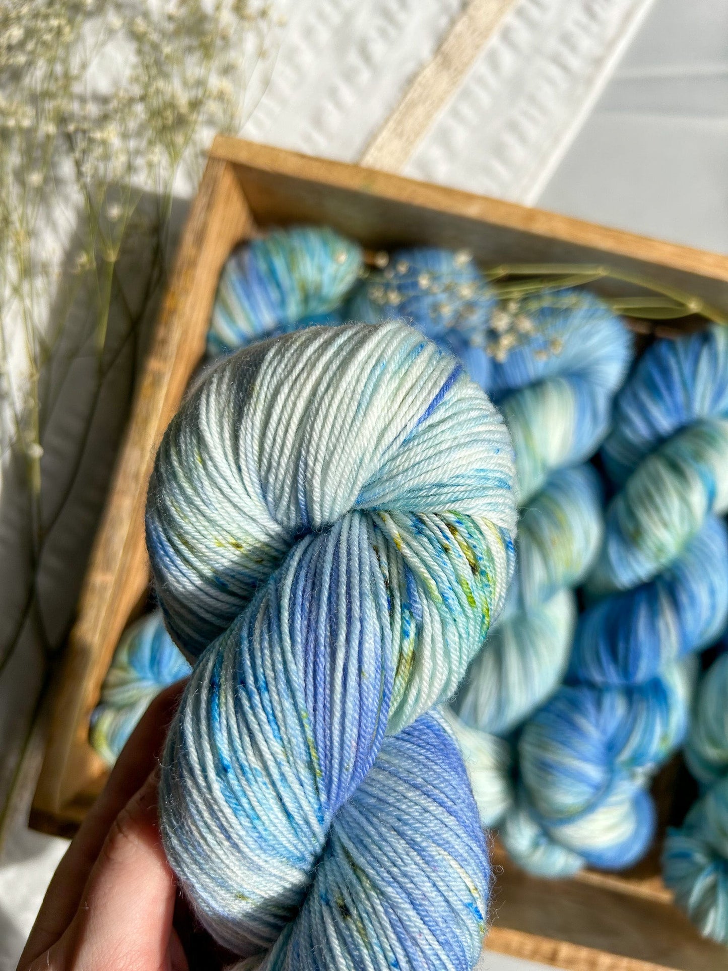 Blue Hydrangea - Dyed to Order