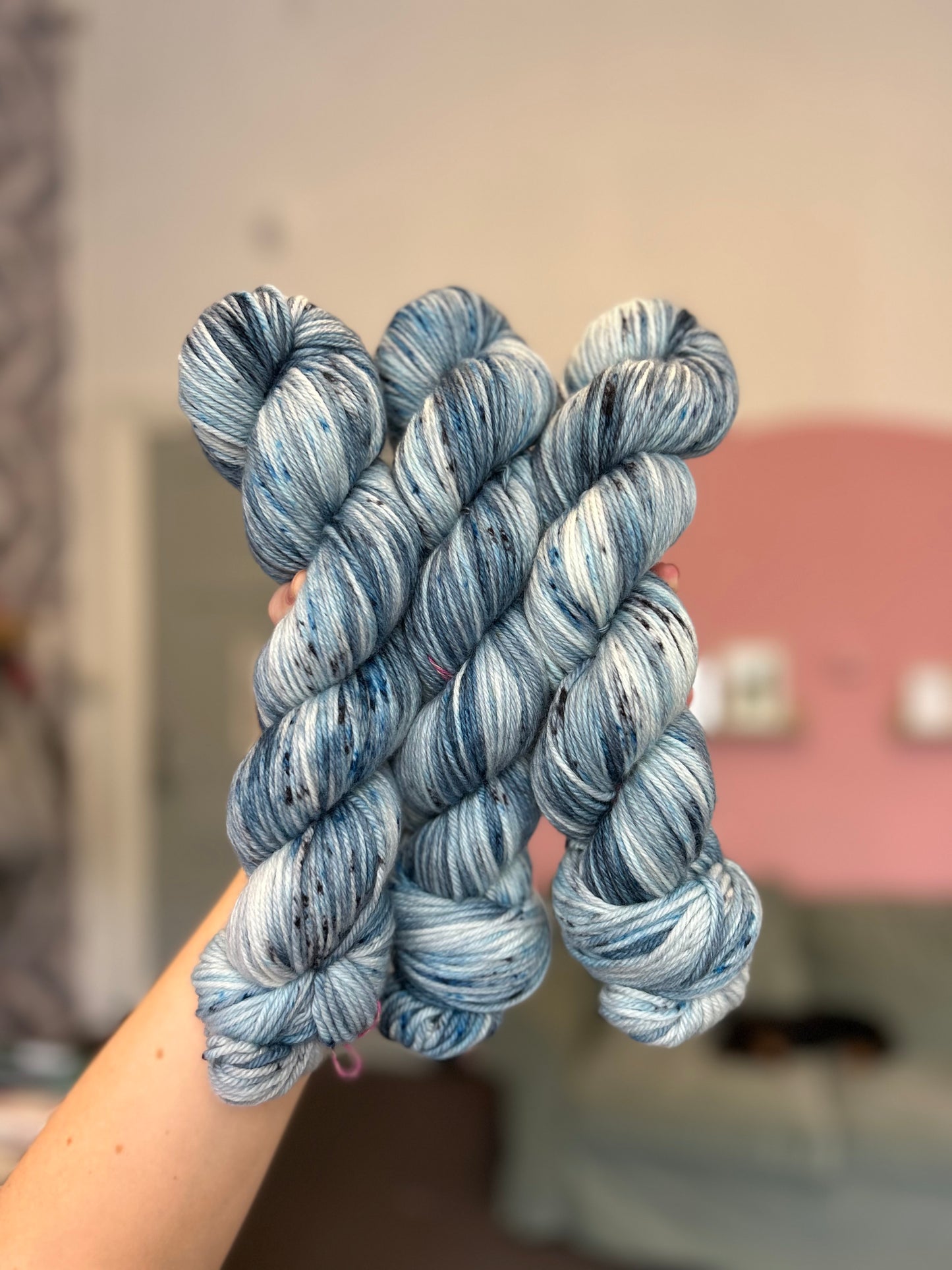 OOAk - Blue Speckle - Bouncy DK