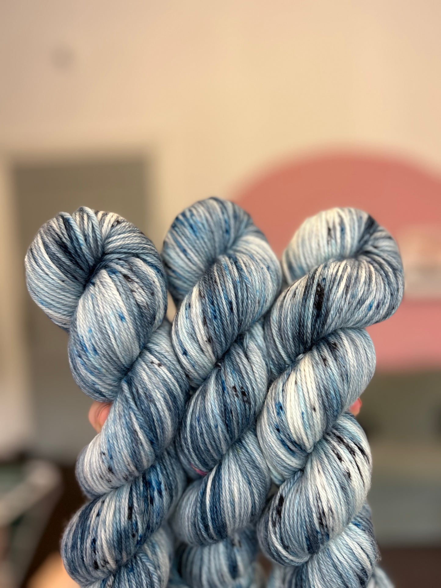 OOAk - Blue Speckle - Bouncy DK