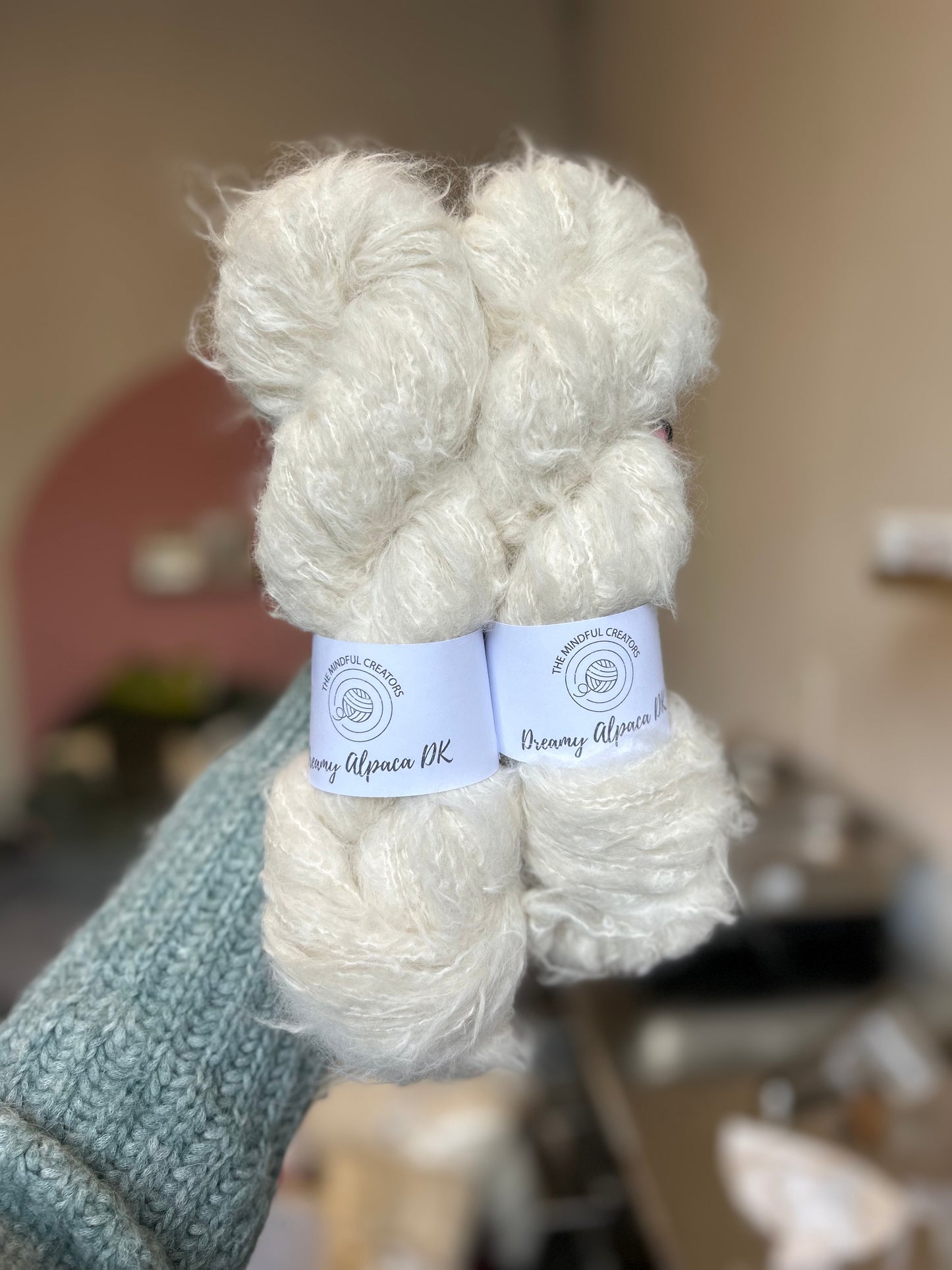 Dreamy Alpaca DK - Snow undyed