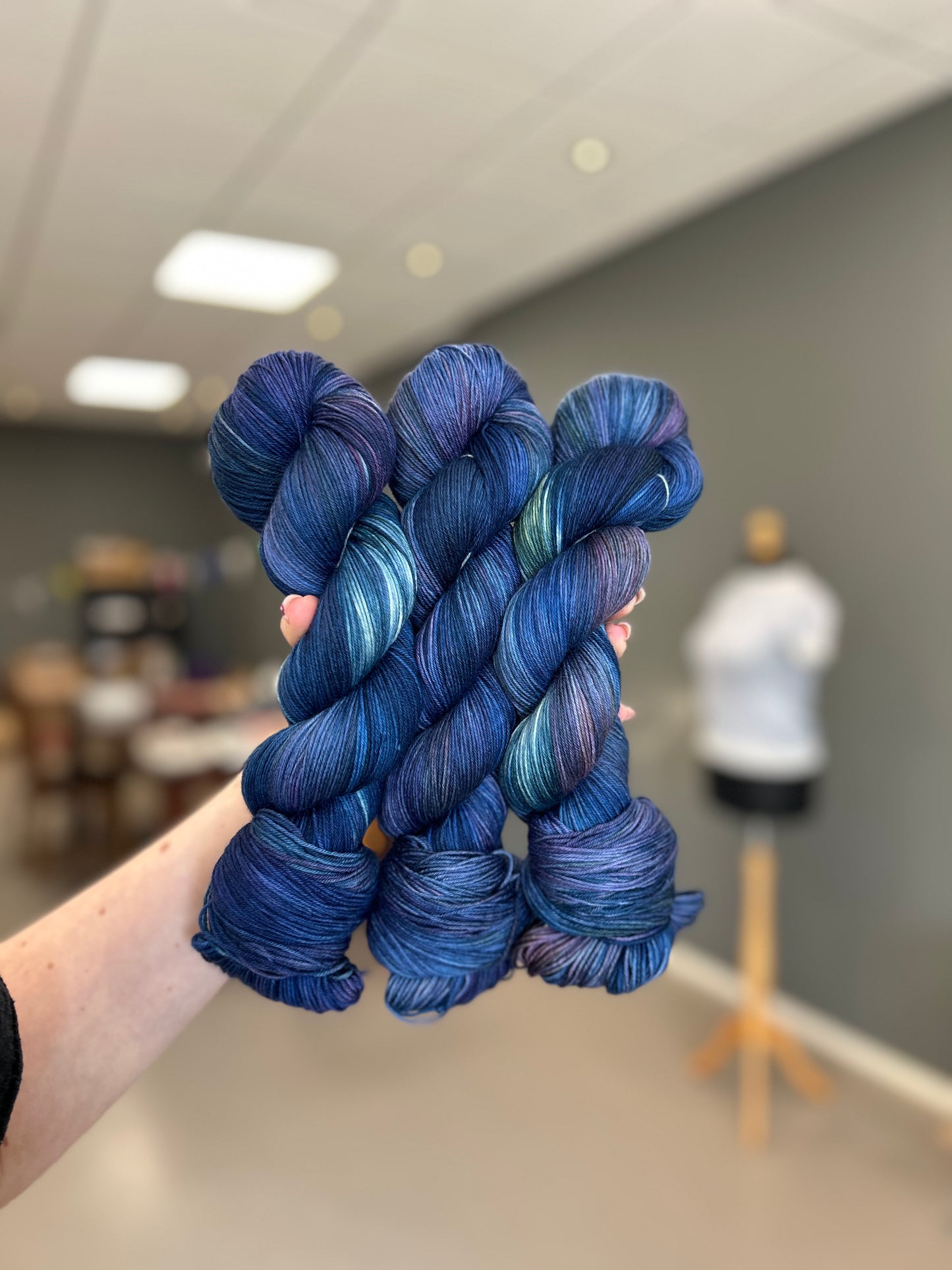 OOAK - dye workshop leftover - Soulful Sock