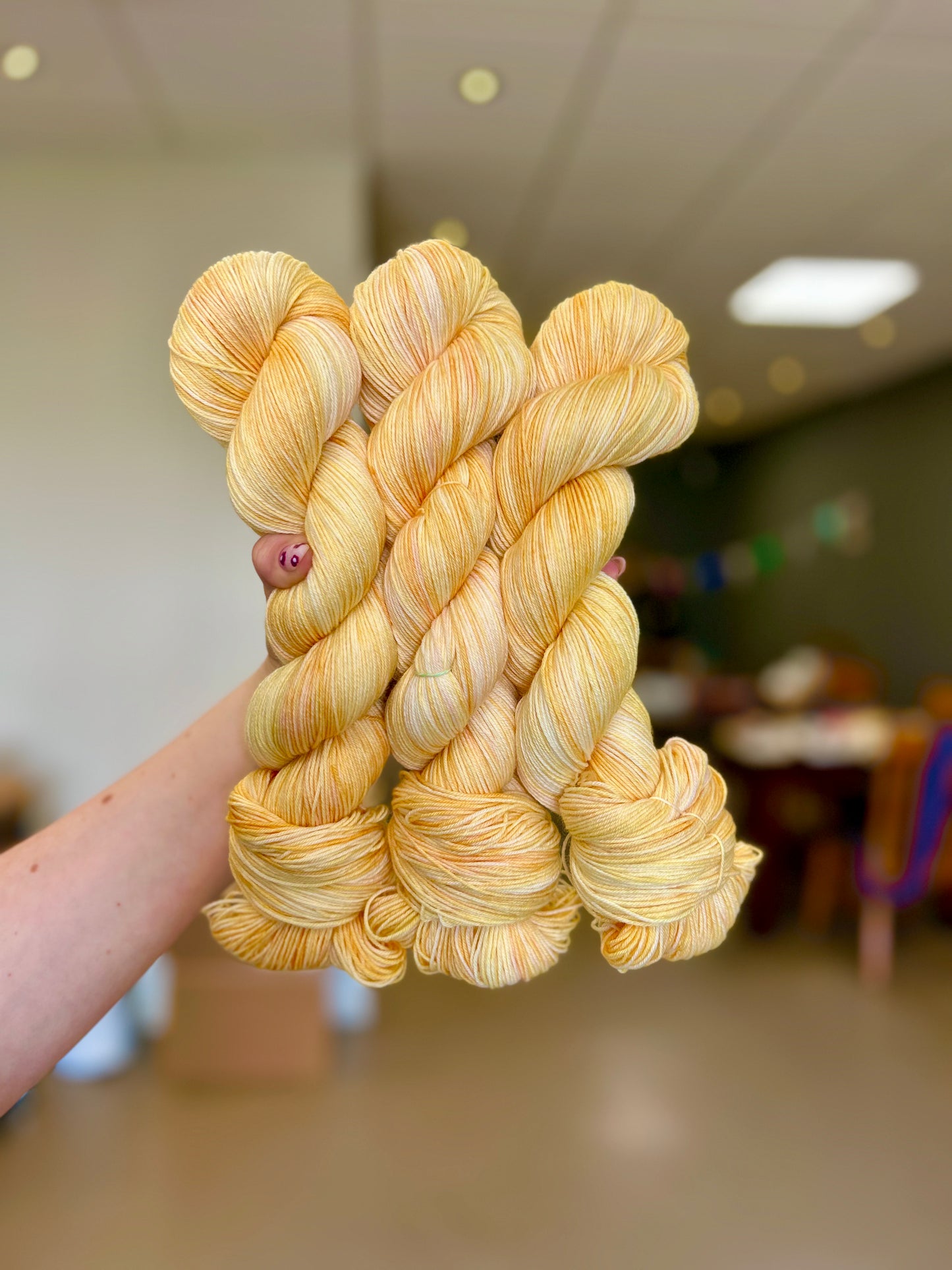 OOAK - lemon - Soulful Sock