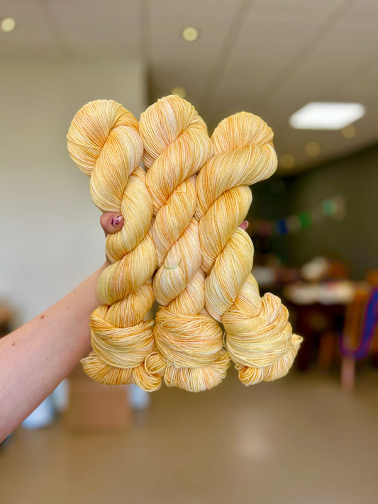 OOAK - lemon - Soulful Sock