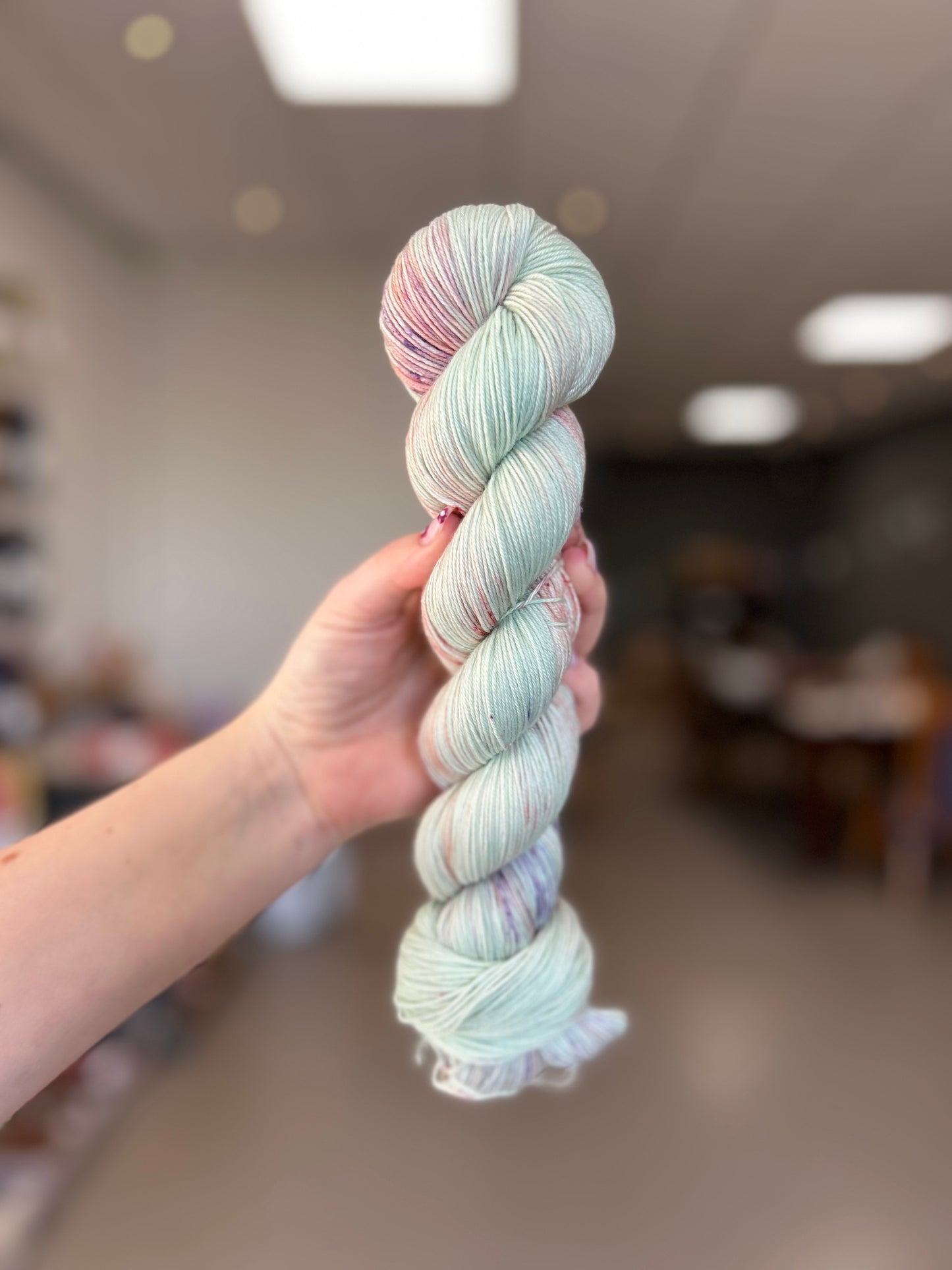 Clouds collection swatch leftovers - Soulful Sock