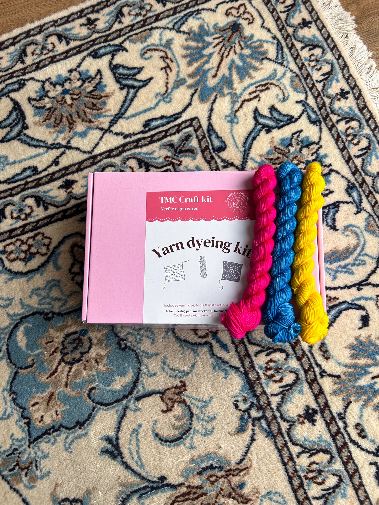 TMC yarn dyeing kit - Primary colors